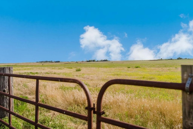 12223 N 2040th Rd, Sentinel, OK 73664 - gate with a view of countryside