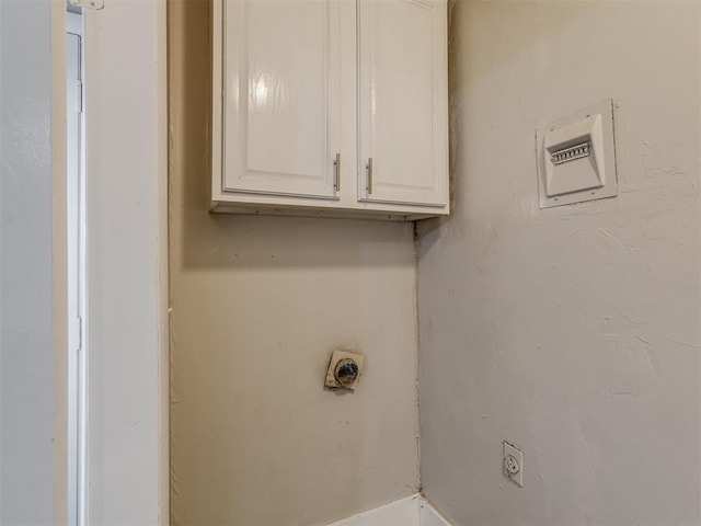 2837 SW 63rd St, Oklahoma City, OK 73159 - washroom with cabinet space and electric dryer hookup