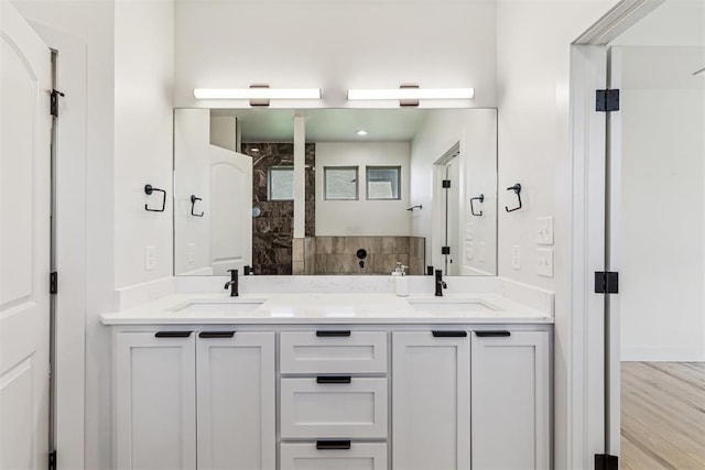 1690 Shaylee Ln, Choctaw, OK 73020 - full bath featuring double vanity and a walk in shower