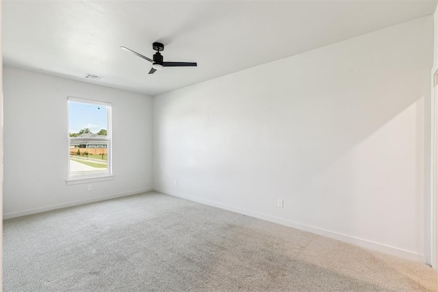 1690 Shaylee Ln, Choctaw, OK 73020 - carpeted spare room with a ceiling fan and baseboards