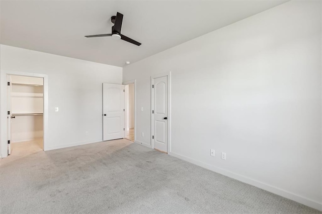 1690 Shaylee Ln, Choctaw, OK 73020 - unfurnished bedroom with carpet floors and ceiling fan