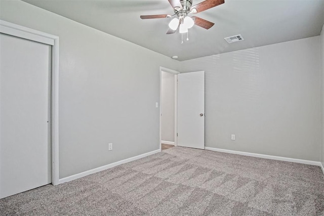 909 Buck Dr, Shawnee, OK 74801 - spare room with ceiling fan and carpet floors