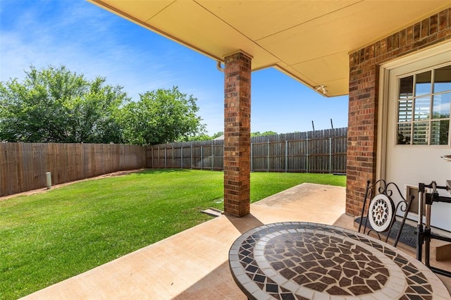 1106 Prairie Dunes Ct, Norman, OK 73072 - fenced backyard with a patio