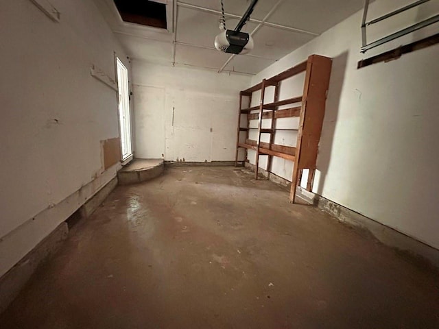 115 S Main St, Sharon, OK 73857 - garage with a garage door opener