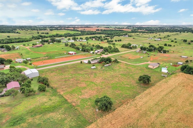 11221 N 1928th Rd, Sayre, OK 73662 - aerial view of sparsely populated area with a pastoral area