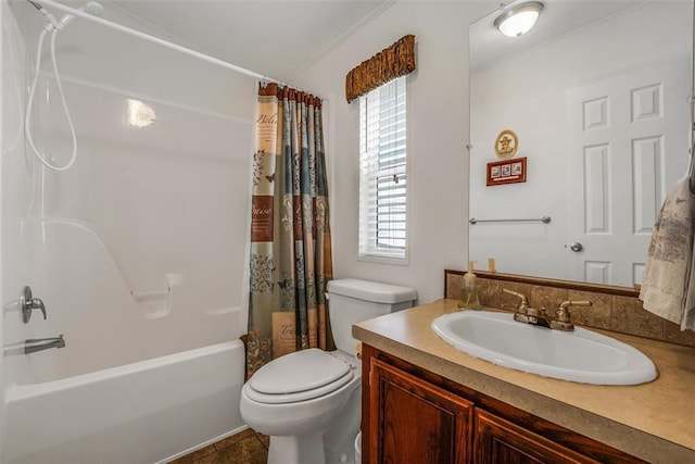 11221 N 1928th Rd, Sayre, OK 73662 - full bathroom with vanity and shower / bath combo