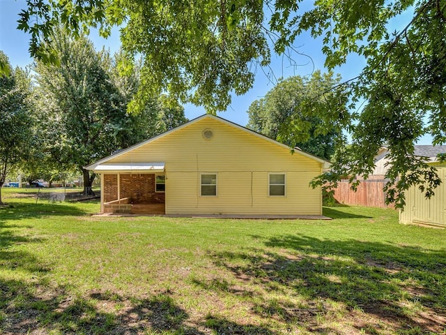 209 SW 6th St, Blanchard, OK 73010 - rear view of property