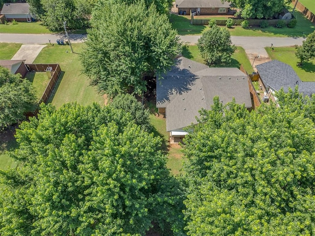209 SW 6th St, Blanchard, OK 73010 - view from above of property