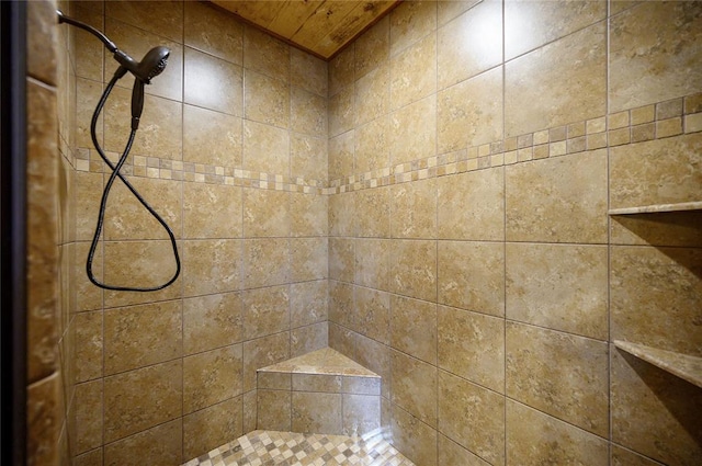 318 Camp Ranch Rd, Broken Bow, OK 74728 - full bathroom with tiled shower