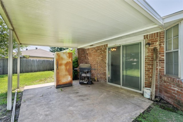 929 NE 5th St, Moore, OK 73160 - view of patio / terrace with a grill