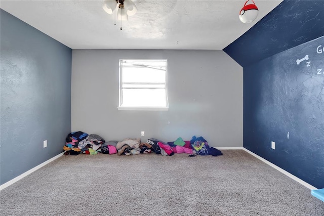 1001 NW 2nd St, Moore, OK 73160 - playroom featuring carpet floors and a ceiling fan