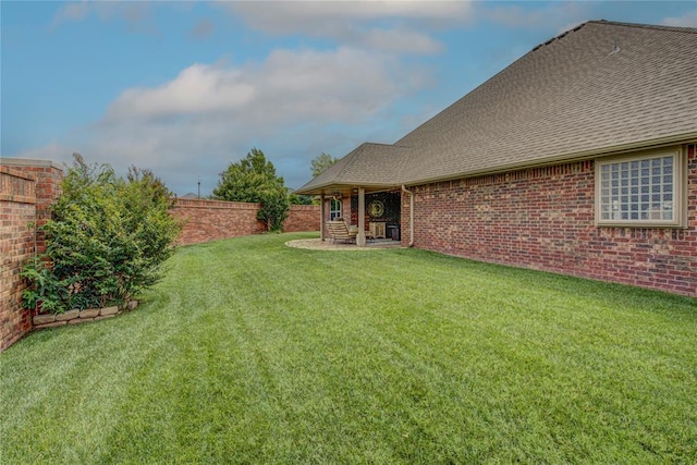 view of fenced yard