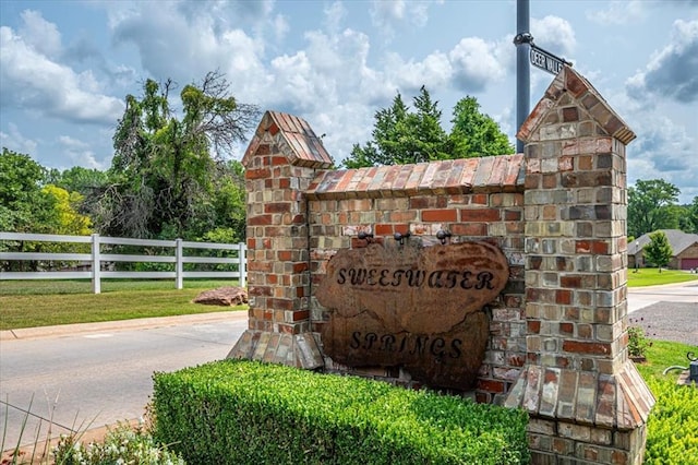 4450 Buffalo Hl, Guthrie, OK 73044 - view of community sign