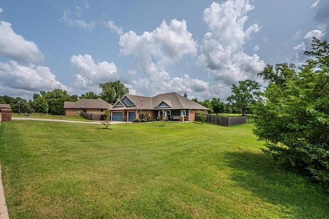 4450 Buffalo Hl, Guthrie, OK 73044 - view of front facade featuring an attached garage and concrete driveway