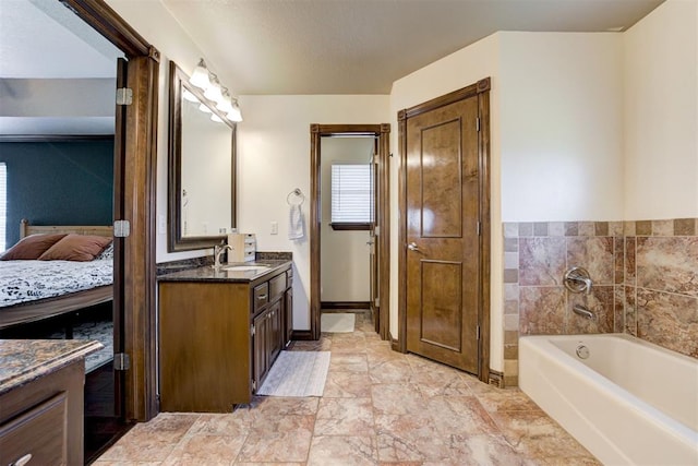 1106 Polk St, Piedmont, OK 73078 - ensuite bathroom with vanity and a garden tub