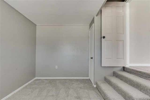 1417 Downing St, The Village, OK 73120 - stairway with carpet flooring