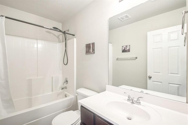 11712 NW 130th St, Piedmont, OK 73078 - bathroom featuring vanity and shower / bath combo