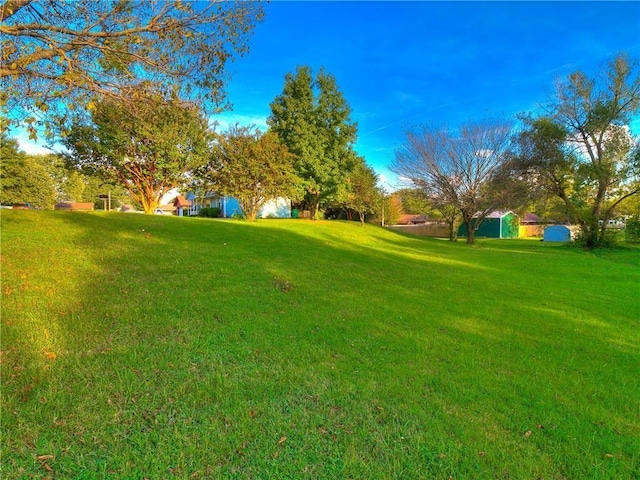 1810 Spring Ave, Stroud, OK 74079 - view of green lawn