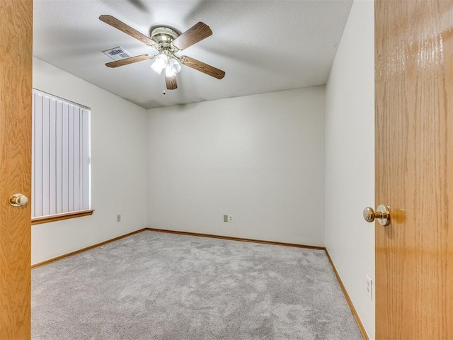 1917 Goldenrod Ln, Midwest City, OK 73130 - carpeted empty room with ceiling fan and baseboards