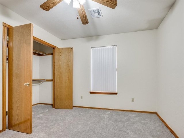 1917 Goldenrod Ln, Midwest City, OK 73130 - unfurnished bedroom with carpet and a ceiling fan