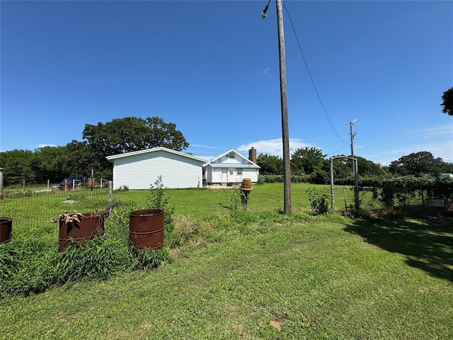12237 N 359th Rd, Seminole, OK 74868 - view of grassy yard