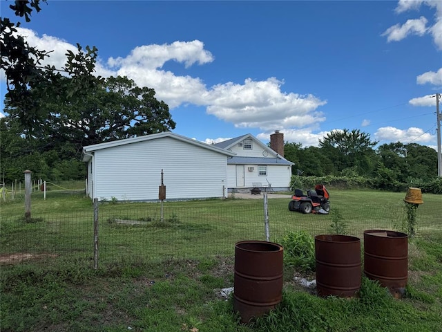 12237 N 359th Rd, Seminole, OK 74868 - view of yard