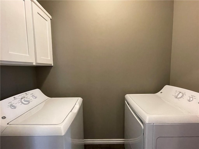 1010 SW 91st St, Oklahoma City, OK 73139 - laundry area with cabinet space and independent washer and dryer
