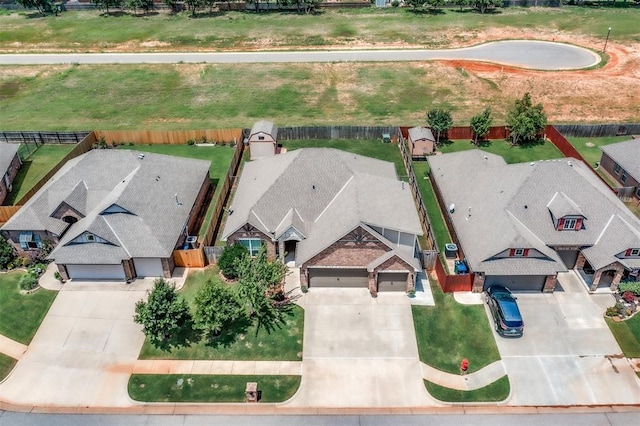 3309 Austrian Pine Ln, Yukon, OK 73099 - aerial view of residential area