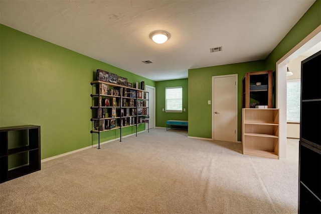 1810 Sandpiper Dr, Edmond, OK 73034 - living area featuring carpet floors and baseboards