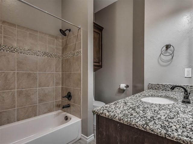 3939 S Santa Fe Ave, Norman, OK 73072 - full bathroom featuring vanity and washtub / shower combination