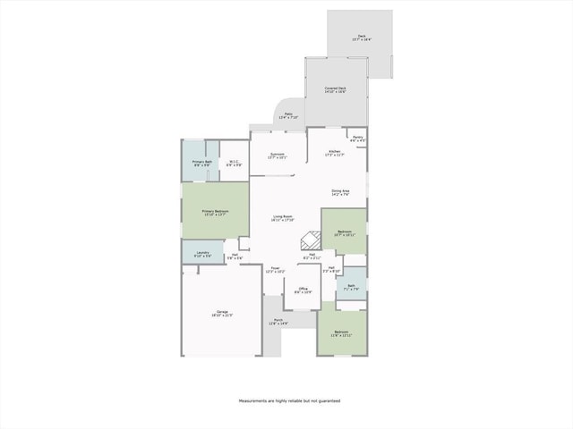 4001 Tori Pl, Yukon, OK 73099 - view of floor plan / room layout