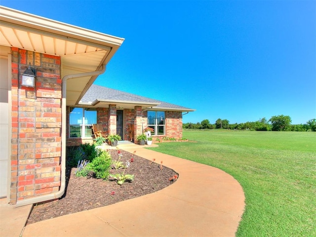 5053 Northridge Run, Cashion, OK 73016 - view of grassy yard