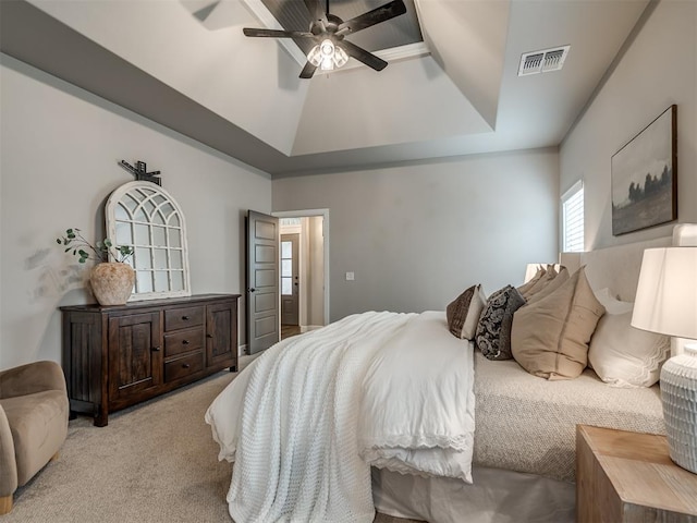 11716 SW 47th St, Mustang, OK 73064 - bedroom featuring carpet and ceiling fan