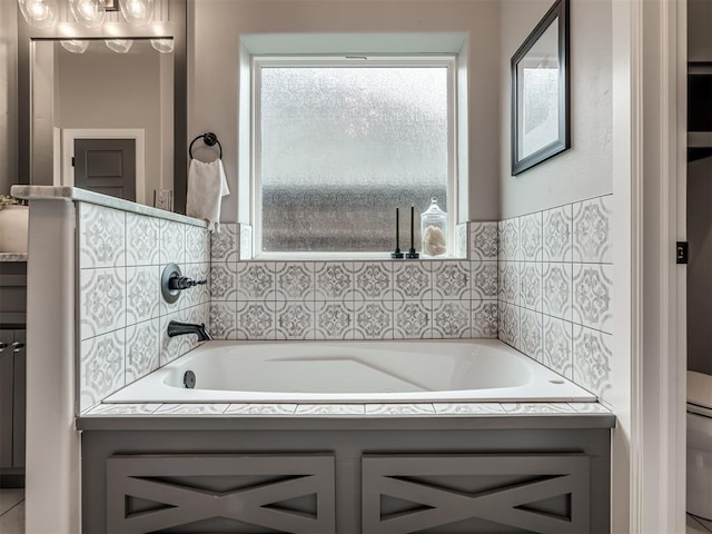 11716 SW 47th St, Mustang, OK 73064 - full bathroom with a bath and plenty of natural light