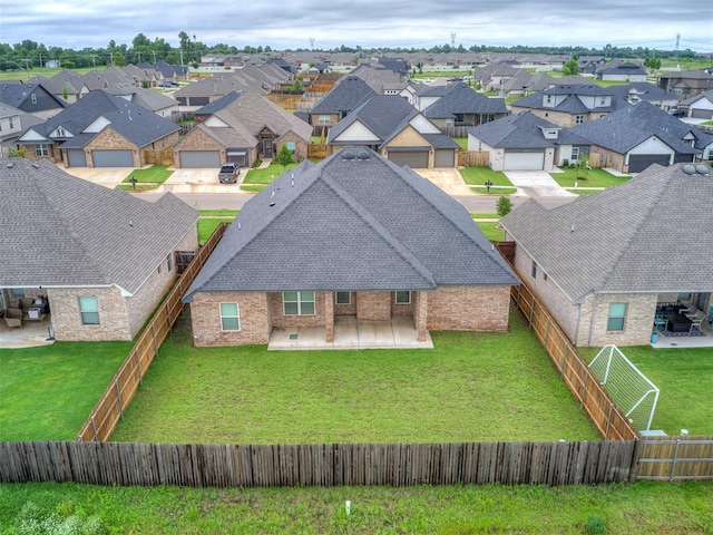 11716 SW 47th St, Mustang, OK 73064 - aerial view of residential area