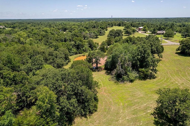 12333 E Tecumseh Rd, Norman, OK 73026 - bird's eye view of a forest