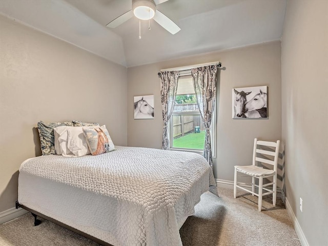 16117 Cale Dr, Edmond, OK 73013 - bedroom featuring carpet floors and a ceiling fan