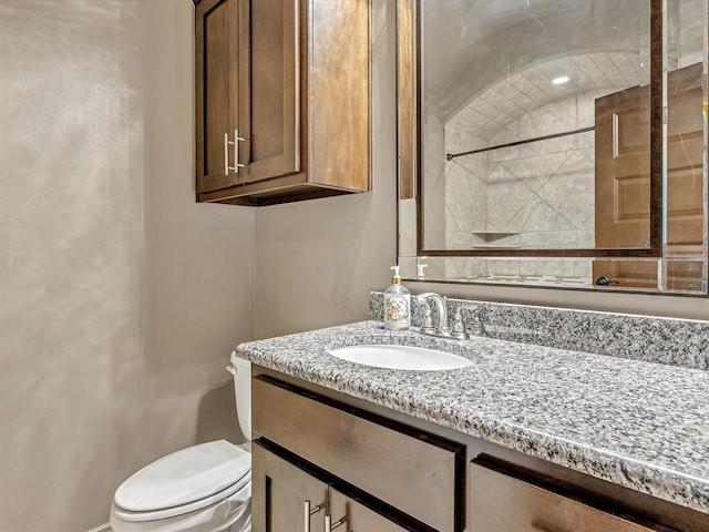 16117 Cale Dr, Edmond, OK 73013 - bathroom with toilet and vanity