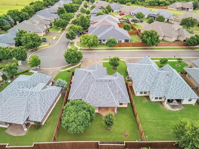 16117 Cale Dr, Edmond, OK 73013 - aerial perspective of suburban area