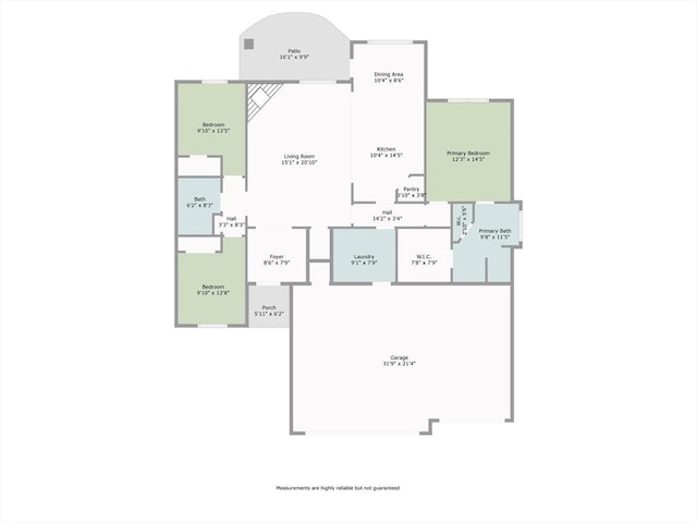 16117 Cale Dr, Edmond, OK 73013 - view of room layout