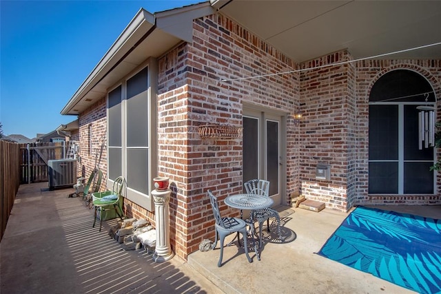 9124 SW 28th St, Oklahoma City, OK 73128 - view of patio / terrace