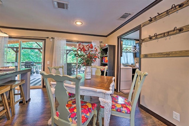 86 Crooked Oaks Ln, Broken Bow, OK 74728 - dining room with baseboards and recessed lighting