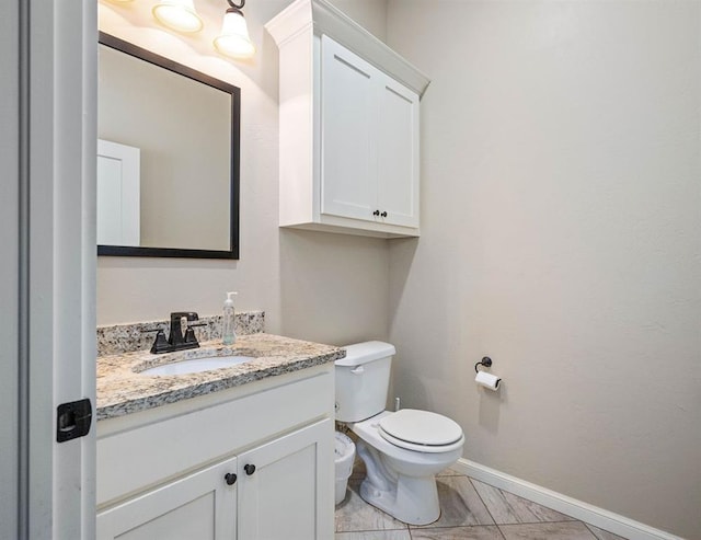 3000 Warwick Pl, Edmond, OK 73013 - bathroom featuring toilet and vanity