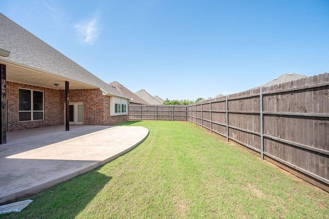 3000 Warwick Pl, Edmond, OK 73013 - fenced backyard with a patio