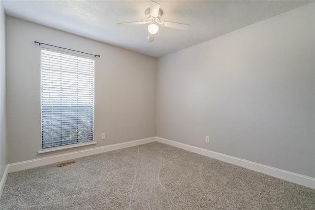 16408 Del Mar Dr, Edmond, OK 73013 - unfurnished room with carpet and a ceiling fan