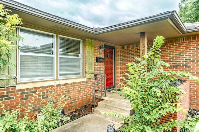 3020 NW 71st St, Oklahoma City, OK 73116 - entrance to property featuring brick siding