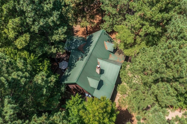 244 Hiddenwater Rd, Broken Bow, OK 74728 - view from above of property