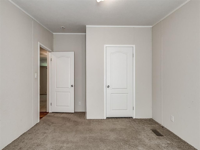 355370 E 970th Rd, Sparks, OK 74869 - unfurnished bedroom with carpet and ornamental molding