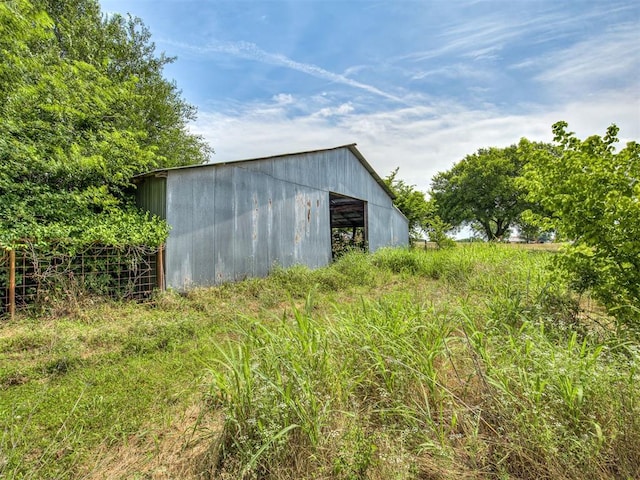 355370 E 970th Rd, Sparks, OK 74869 - view of pole building
