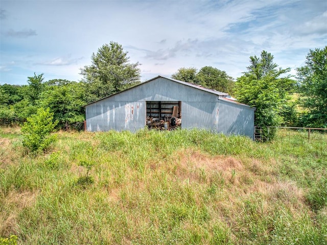 355370 E 970th Rd, Sparks, OK 74869 - view of pole building